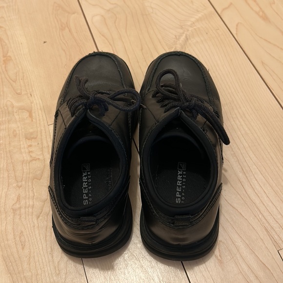 Sperry Top-Sider black dress shoes size 1 M - Picture 2 of 6